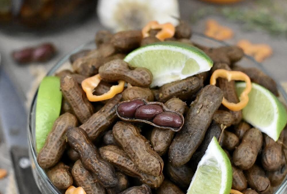 Caribbean Jerk Boiled Peanuts