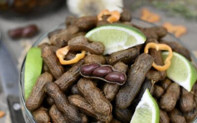 Caribbean Jerk Boiled Peanuts
