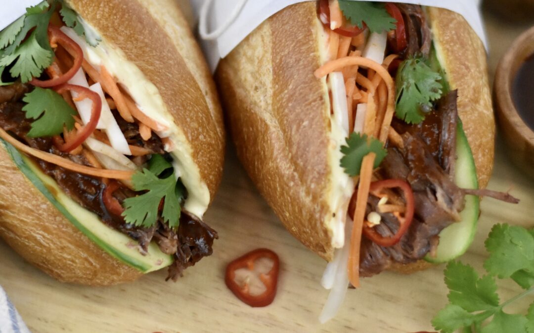 Sous Vide Short Rib Banh Mi